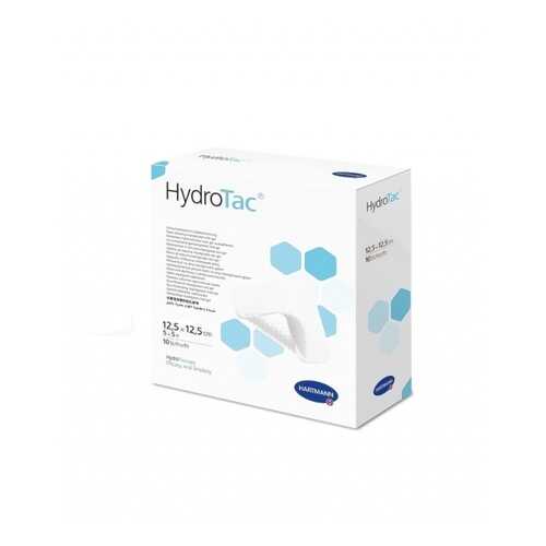 Губчатые повязки Paul Hartmann с гидрогелевым покрытием HydroTac 12,5 см x 12,5 см 10 шт. в Максавит