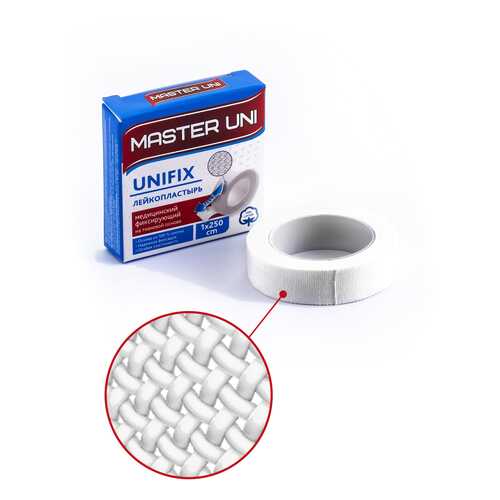Пластырь Master Uni Unifix фиксирующий на тканевой основе 1 х 500 см в Максавит