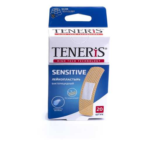Пластырь Teneris Sensitive бактерицидный на нетканой основе 20 шт. в Максавит
