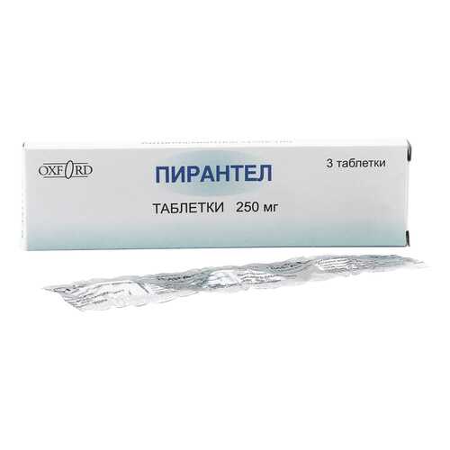 Пирантел таблетки 250 мг 3 шт. Polpharma в Максавит