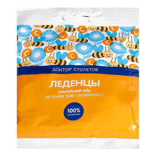 Леденцы альпийский мед 60 г в Максавит