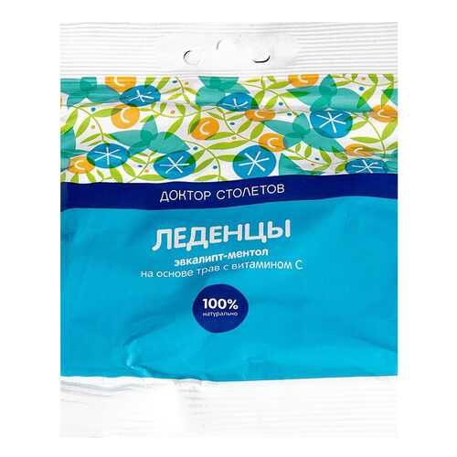 Леденцы ментол-эвкалипт 60 г в Максавит