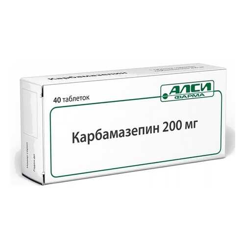 Карбамазепин таблетки 200 мг 40 шт. в Максавит