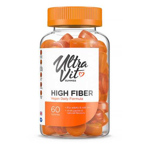 Добавка Gummies High Fiber капсулы 60 шт. UltraVit в Максавит