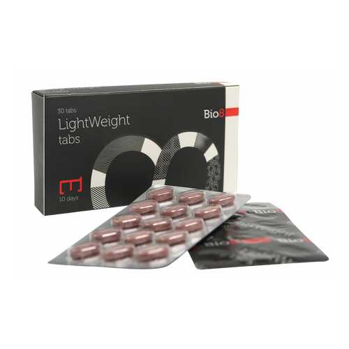 БАД для снижения веса Bio8 LightWeight Tabs таблетки 30 шт. в Максавит