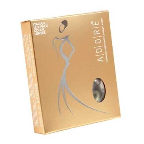 Контактные линзы Adore 2 линзы R 8,6 -1,00 Медовые в Максавит