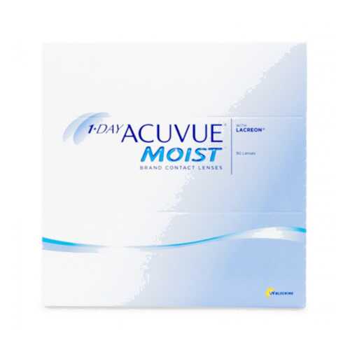 Контактные линзы 1-Day Acuvue Moist 90 линз R 8,5 -6,50 в Максавит