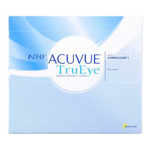 Контактные линзы 1-Day Acuvue TruEye 180 линз R 8,5 -2,25 в Максавит