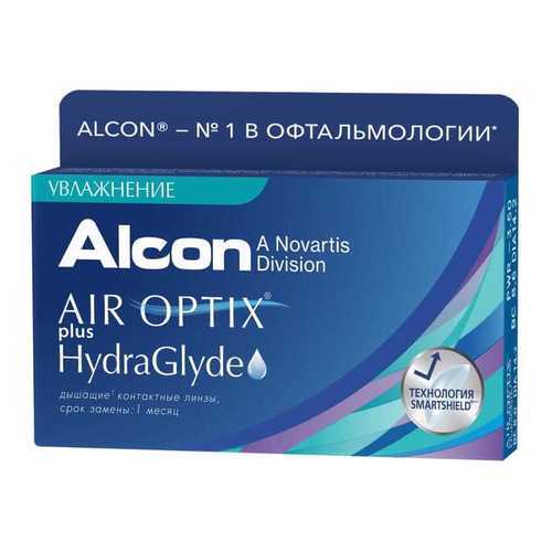 Контактные линзы ALCON Air Optix plus HydraGlyde 6 линз -5,50 в Максавит