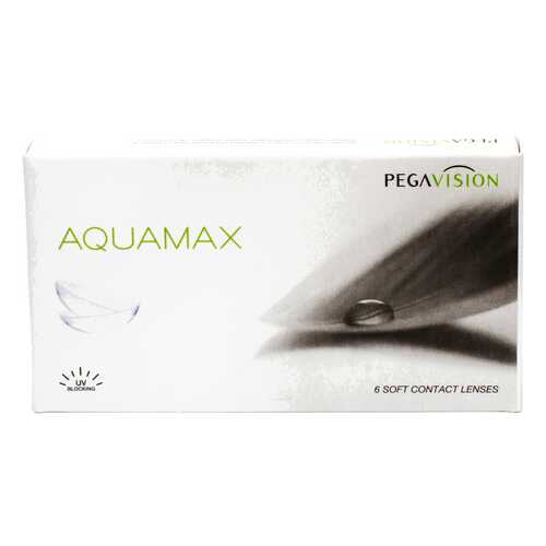 Контактные линзы AQUAMAX 6 линз R 8,6 -10,00 в Максавит