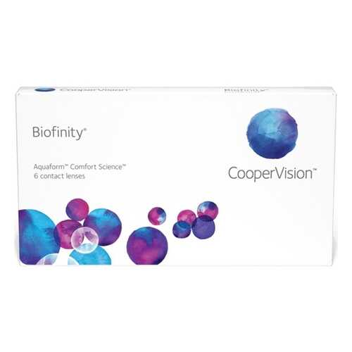 Контактные линзы Biofinity 6 линз +3,50 в Максавит