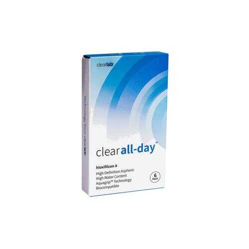 Контактные линзы ClearLab Clear All-Day 6 линз R 8.6 +03,00 в Максавит