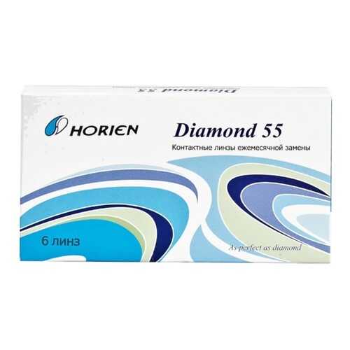 Контактные линзы Diamond 55 6 линз R 8,6 -2,25 в Максавит