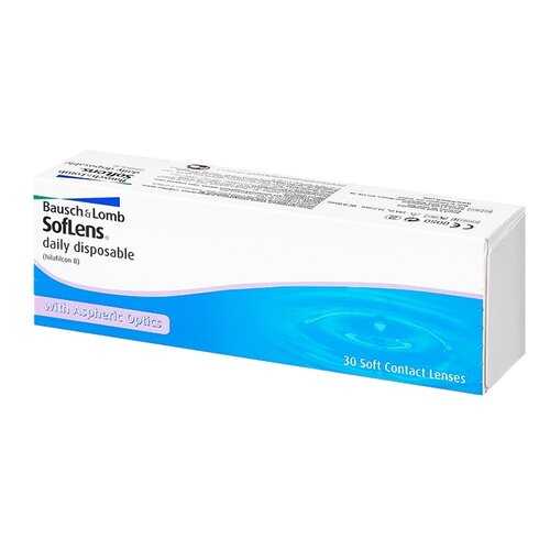Контактные линзы Soflens Daily Disposable 30 линз +2,50 в Максавит