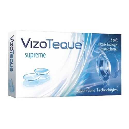Контактные линзы VizoTeque Supreme 6 линз R 8,6 -0,75 в Максавит