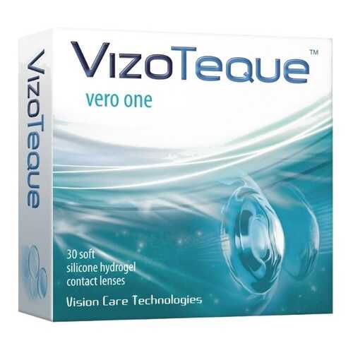 Контактные линзы Vizoteque Vero One 30 линз R 8,6 -1,25 в Максавит