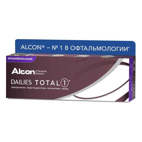 Контактные линзы Dailies Total1 Multifocal 30 линз High +2 R 8,5 +3,00 в Максавит