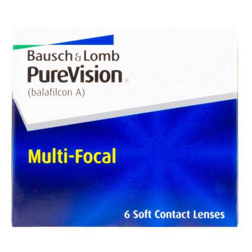 Контактные линзы PureVision Multi-Focal 6 линз high -4,50 в Максавит