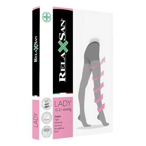 Чулки компрессионные Relaxsan stay-ap lady 70 den 1 кл. компрессии р.2 черный в Максавит