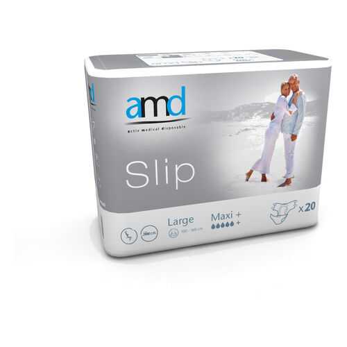 Подгузники для взрослых AMD Slip MAXI + L 20 шт. в Максавит
