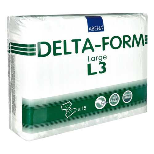 Подгузники для взрослых L3, 15 шт. Abena Delta-Form в Максавит