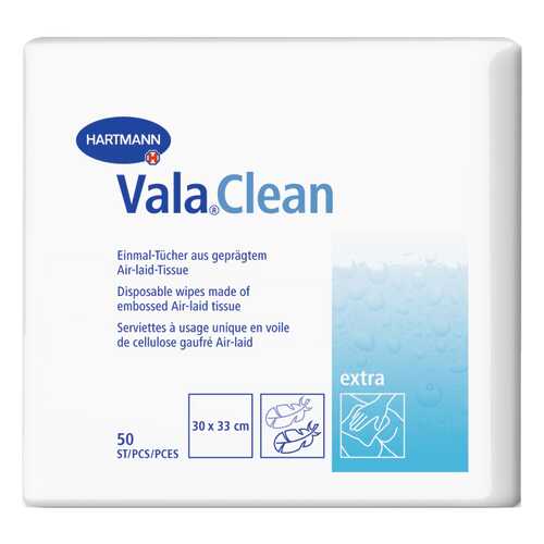 Одноразовые салфетки, 30х33 см, 50 шт. Vala Clean Extra в Максавит