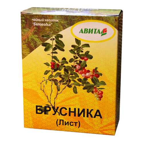 Брусника Авита лист 50 г в Максавит