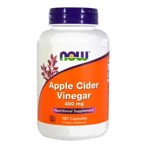 Добавка для здоровья NOW Apple Cider Vinegar 180 капс. в Максавит