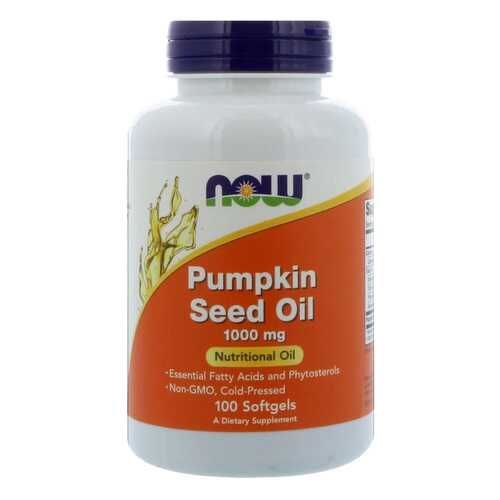 Другие масла и жиры NOW Pumpkin Seed Oil 100 капс. в Максавит