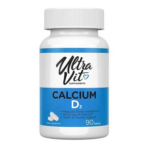 Calcium - Vit D-3 Ultra Vit таблетки 90 шт. в Максавит