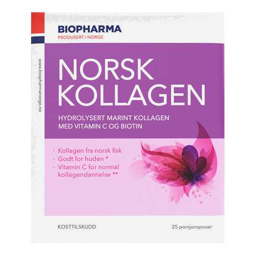 Морской коллаген Norsk Kollagen Biopharma саше 25 шт. в Максавит