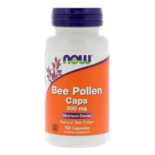 Добавка для здоровья NOW Bee Pollen 100 капс. натуральный в Максавит