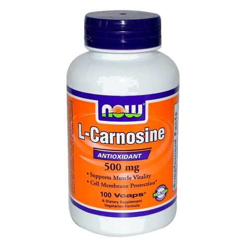 L-Carnosine Now капсулы 500 мг 100 шт. в Максавит