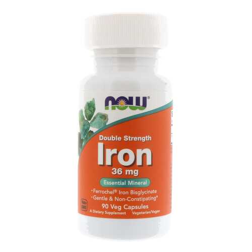 Минеральный комплекс NOW Iron Double Strength 90 капс. без вкуса в Максавит