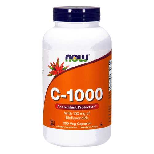 NOW C-1000 With Bioflavonoids 250 капсул в Максавит